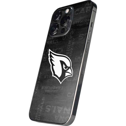 NFL Arizona Cardinals Black & White iPhone 16 Pro Max Skin