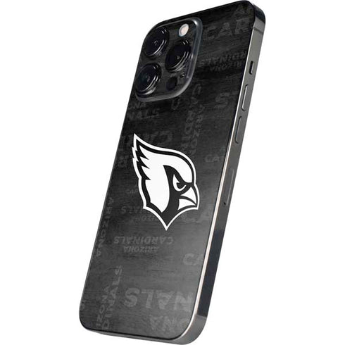 NFL Arizona Cardinals Black & White iPhone 16 Pro Skin