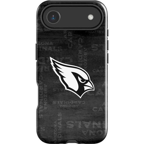 NFL Arizona Cardinals Black & White iPhone 17 Air Impact Case