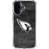 NFL Arizona Cardinals Black & White iPhone 17 Clear Case