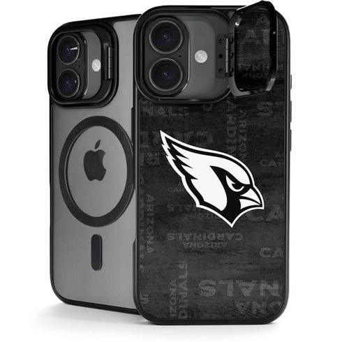 NFL Arizona Cardinals Black & White iPhone 17 Kickstand Case