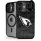NFL Arizona Cardinals Black & White iPhone 17 Kickstand Case