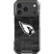 NFL Arizona Cardinals Black & White iPhone 17 Pro Clear Case