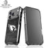 NFL Arizona Cardinals Black & White iPhone 17 Pro Clear Case