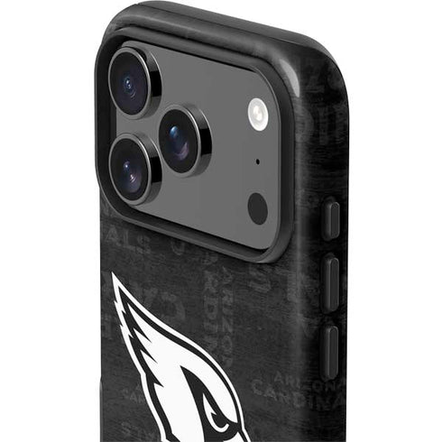 NFL Arizona Cardinals Black & White iPhone 17 Pro Impact Case