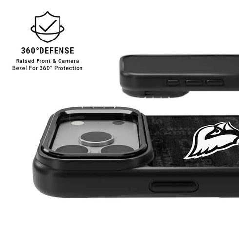 NFL Arizona Cardinals Black & White iPhone 17 Pro Kickstand Case