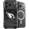 NFL Arizona Cardinals Black & White iPhone 17 Pro MagSafe Case