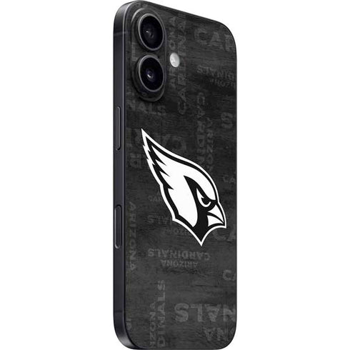NFL Arizona Cardinals Black & White iPhone 17 Skin