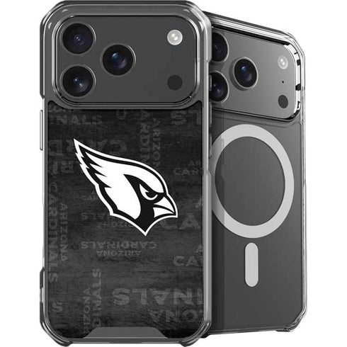 NFL Arizona Cardinals Black & White iPhone 18 Pro Max MagSafe Case