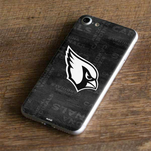 NFL Arizona Cardinals Black & White iPhone 8 Skin