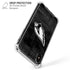 NFL Arizona Cardinals Black & White iPhone X/XS Clear Case