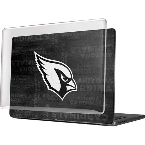 NFL Arizona Cardinals Black & White MacBook Pro 14in (2021-24) Case plus Skin