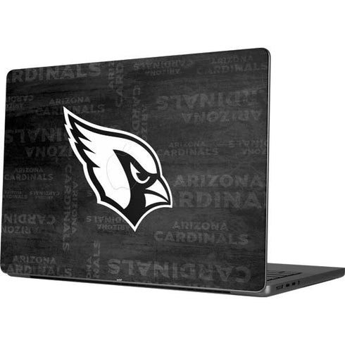 NFL Arizona Cardinals Black & White Apple MacBook Pro 14-inch Skin