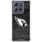 NFL Arizona Cardinals Black & White Moto G 5G (2025) Clear Case