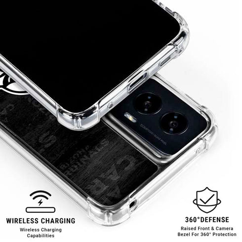 NFL Arizona Cardinals Black & White Moto G Power 5G (2024) Clear Case
