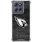 NFL Arizona Cardinals Black & White Moto G Stylus 5G (2025) Clear Case