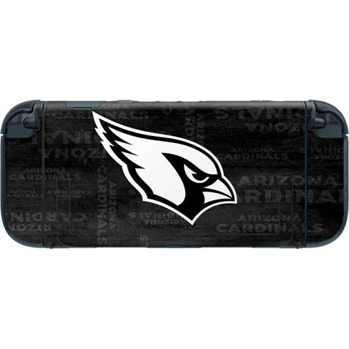 NFL Arizona Cardinals Black & White Nintendo Switch 2 (2025) with Joy-Con Skin