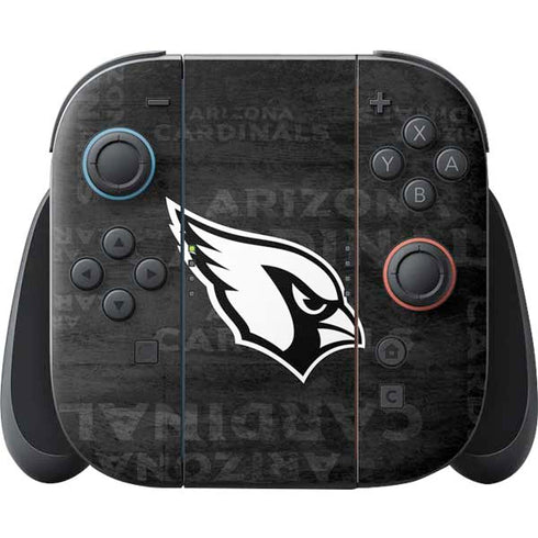 NFL Arizona Cardinals Black & White Nintendo Skins