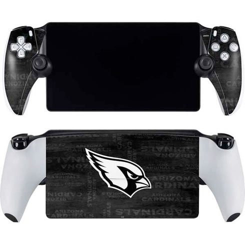 NFL Arizona Cardinals Black & White PlayStation Portal Remote Player Skin