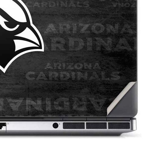 NFL Arizona Cardinals Black & White Dell Precision Skin