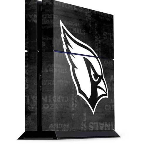 NFL Arizona Cardinals Black & White PlayStation PS4 Skins
