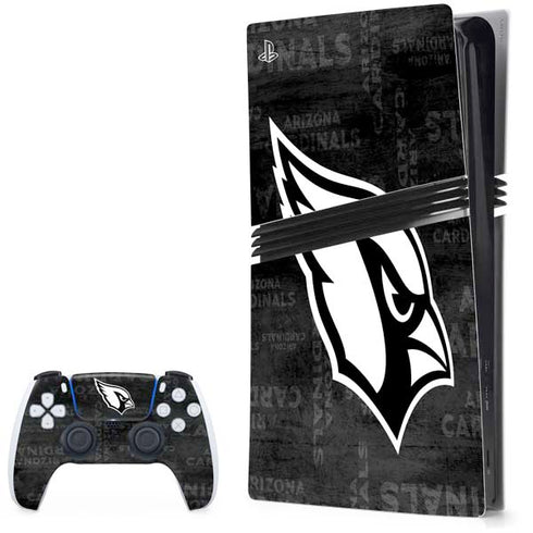 NFL Arizona Cardinals Black & White PlayStation PS5 Skins