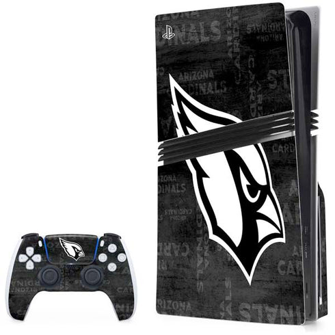 NFL Arizona Cardinals Black & White PlayStation PS5 Skins