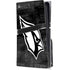 NFL Arizona Cardinals Black & White PS5 Pro Disk Console Skin