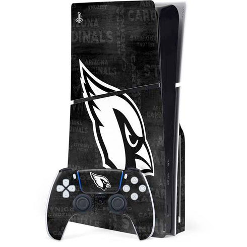NFL Arizona Cardinals Black & White PlayStation PS5 Skins