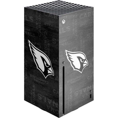 NFL Arizona Cardinals Black & White Xbox Series X Skins