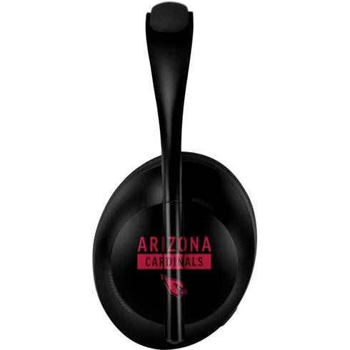 NFL Arizona Cardinals Black Performance Series Bose Noise Cancelling Headphones 700 Skin