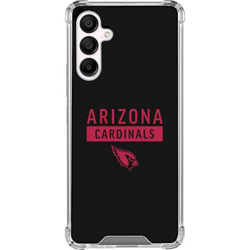NFL Arizona Cardinals Black Performance Series Galaxy A16 5G Clear Case