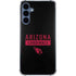 NFL Arizona Cardinals Black Performance Series Galaxy A35 5G Clear Case