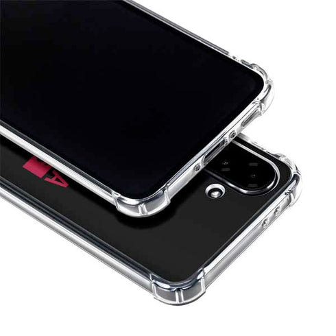 NFL Arizona Cardinals Black Performance Series Galaxy A36 5G Clear Case