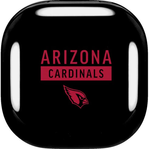 NFL Arizona Cardinals Black Performance Series Galaxy Buds Live Skin