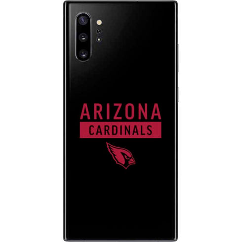 NFL Arizona Cardinals Black Performance Series Galaxy Note 10 Plus Skin