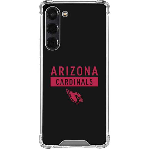NFL Arizona Cardinals Black Performance Series Galaxy S24 FE Clear Case