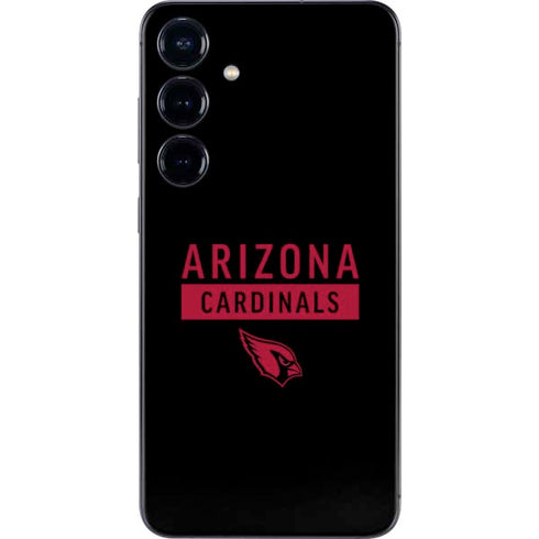 NFL Arizona Cardinals Black Performance Series Galaxy S25 Plus Skin