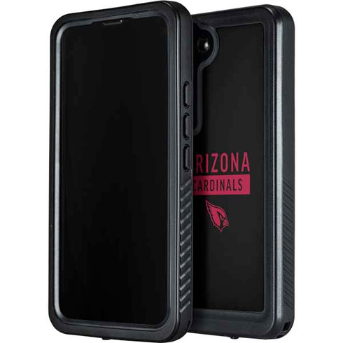 NFL Arizona Cardinals Black Performance Series Galaxy S24 Plus Waterproof Case