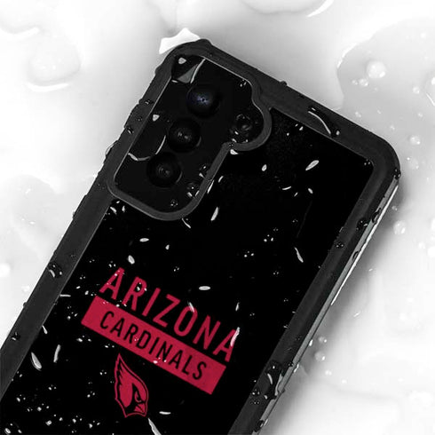 NFL Arizona Cardinals Black Performance Series Galaxy S24 Plus Waterproof Case