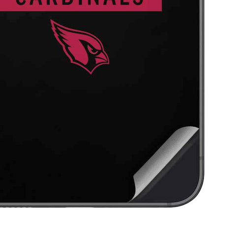 NFL Arizona Cardinals Black Performance Series Galaxy S25 Skin