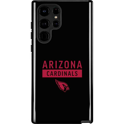 NFL Arizona Cardinals Black Performance Series Galaxy S25 Ultra Impact Case