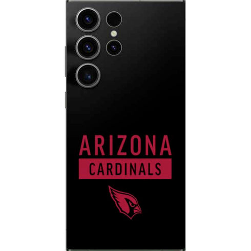 NFL Arizona Cardinals Black Performance Series Galaxy S24 Ultra Skin