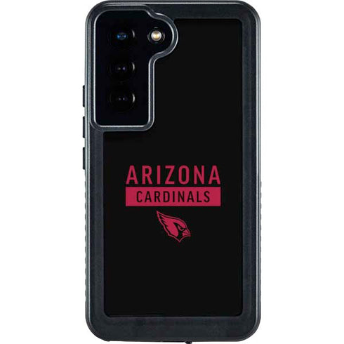 NFL Arizona Cardinals Black Performance Series Galaxy S24 Waterproof Case