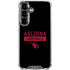 NFL Arizona Cardinals Black Performance Series Galaxy S26 Clear Case