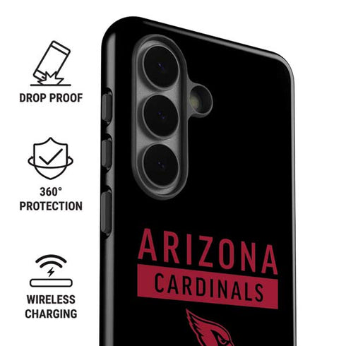 NFL Arizona Cardinals Black Performance Series Galaxy S26 Impact Case