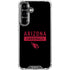 NFL Arizona Cardinals Black Performance Series Galaxy S26 Plus Clear Case