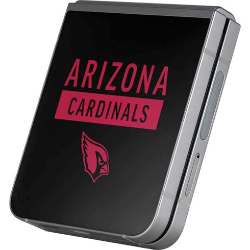 NFL Arizona Cardinals Black Performance Series Galaxy Z Flip6 Skin