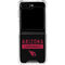 NFL Arizona Cardinals Black Performance Series Galaxy Z Flip6 Clear Case