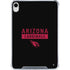 NFL Arizona Cardinals Black Performance Series iPad 11th Gen (2025) Clear Case